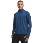 UA VELOCITI PRO 1/4 ZIP WHAMBLUE/REFLECTIVE