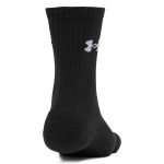 UA PERFORMANCE COTTON 3P CRW ULTIMATBLCK UA PERFORMANCE COTTON 3P CRW ULTIMATBLCK
