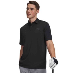 UA MATCHPLAY POLO BLACK/CASTLEROCK