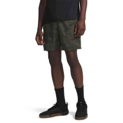 UA VANISH WOVEN 6IN PRNT STS MARINEODGREEN