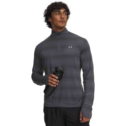 UA VELOCITI 1/4 ZIP CASTLEROCK/REFLECTIVE