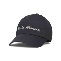 UA WOMENS ESSENTIAL LOW ADJ BLACK/WHITE