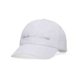 UA WOMENS ESSENTIAL LOW ADJ WHITE/BLACK