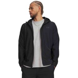 UA UNSTOPPABLE WOVEN JACKET BLACK/BLACK