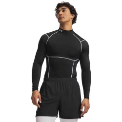 UA HG ELITE COMP MOCK LS ULTIMATEBLACK