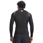 UA HG ELITE COMP MOCK LS ULTIMATEBLACK