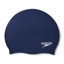 SPEEDO PLAIN FLAT SILICONE CAP GORRO DE NATACION BL