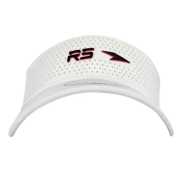 RS RUNNING VISOR-LASER CAP WHITE