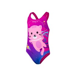 Infant Girl's Digital Placement Applique Swimsuit