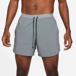M NK DF STRIDE 5IN BF SHRT SMOKE GREY