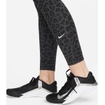 W NK ONE DF HR TGHT LEOPARD