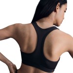 W NK SWSH MED SPT BRA BLACK W NK SWSH MED SPT BRA BLACK