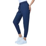 CARGO PANT POLY/ELAST EVERLAST RIBBED NVY