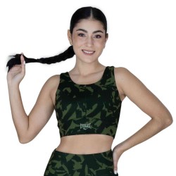 BRA FEM POLY/SPX EVERLAST ABSTRACT GR/BK