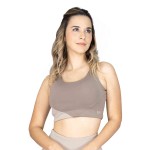 BRA FEM POLY/ELAST EVERLAST SAVANNA KAHKI