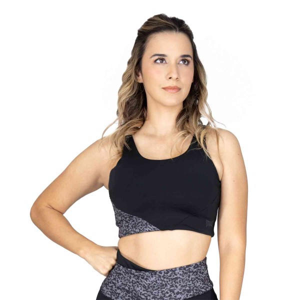 BRA FEM POLY/ELAST EVERLAST SAVANNA BK