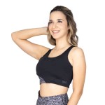 BRA FEM POLY/ELAST EVERLAST SAVANNA BK