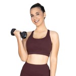 BRA FEM POLY/SPX EVERLAST ATLAS  WINE W6 S