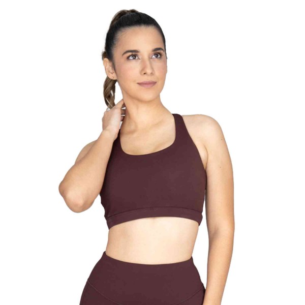 BRA FEM POLY/SPX EVERLAST ATLAS  WINE W6 S