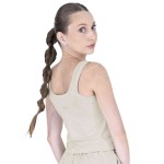 CROP TANK POLY/SPX FEM EVERLAST E-DAY KHAKI 