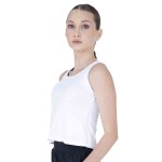 CROP TANK POLY/SPX FEM EVERLAST E-DAY WT 