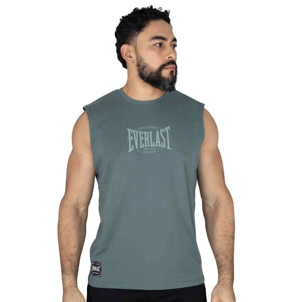 TANK MEN COTT/POLY EVERLAST ESSENTIALS GN M6 S