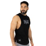 TANK MEN COTT/POLY EVERLAST LEGACY BK
