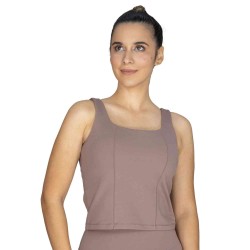 TANK FEM POLY/SPX EVERLAST BUILT-UP MAUVE W6 S