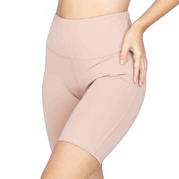 BIKER SHORT FEM POLY/ELAST EVERLAST SAVANNA LEOPAR KH