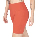 BIKER SHORT POLY/SPX FEM EVERLAST SIENNA BRT CORAL