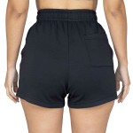 SHORT FEM MOD/POLY/ELAST EVERLAST ARENA BK W6 S