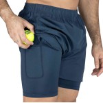 SHORT 2IN1 MEN POLY/ELAST EVERLAST MATCH NA M6 S