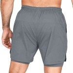 SHORT 2IN1 MEN POLY EVERLAST TRACK II 5" CH M6 S