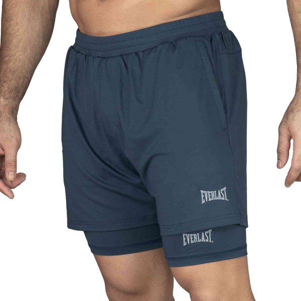 SHORT 2IN1 MEN POLY/SPX EVERLAST CANYON 5" NA M6 