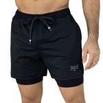 SHORT WAR 2N1 MEN POLY/ELAST EVERLAST DYNAMIC BK M6 S