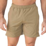 SHORT MEN POLY/ELAST EVERLAST E-DAY 6" BEIGE M6 S