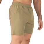 SHORT MEN POLY/ELAST EVERLAST E-DAY 6" BEIGE M6 S