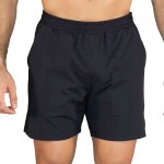 SHORT MEN POLY/ELAST EVERLAST E-DAY 6" BK M6 S