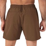 SHORT MEN POLY/ELAST EVERLAST E-DAY 6" BR M6 S