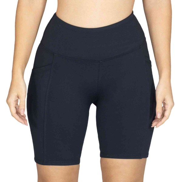 BIKER SHORT FEM POLY/SPX EVERLAST 2-POCKETS BK S