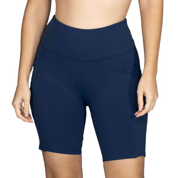 BIKER SHORT FEM POLY/SPX EVERLAST 2-POCKETS NA S