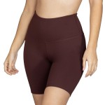 BIKER SHORT FEM POLY/SPX EVERLAST SOFT-BOLD WINE S
