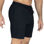SHORT MEN EVERLAST WAFFLE 7" BK M6 S