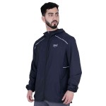 RAIN JACKET MEN POLY EVERLAST BK