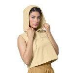 HOODIE VEST FEM POLY/COTT EVERLAST CHAMPION KH W6 S