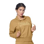 HOODIE FEM POLY/COTT EVERLAST VARSITY KH W6 S