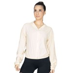 CROP JACKET FEM NYL/ELAST EVERLAST LUMEN B CREAM