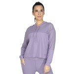 HOODIE FEM NYL/ELAST EVERLAST EOS LILA