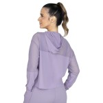 HOODIE FEM NYL/ELAST EVERLAST EOS LILA