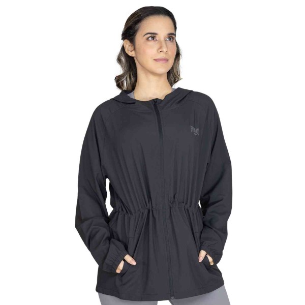 JACKET FEM EVERLAST CINCH-WAIST BK 